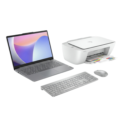 Lenovo Ideapad 3i + Keyboard & Mouse + Printer