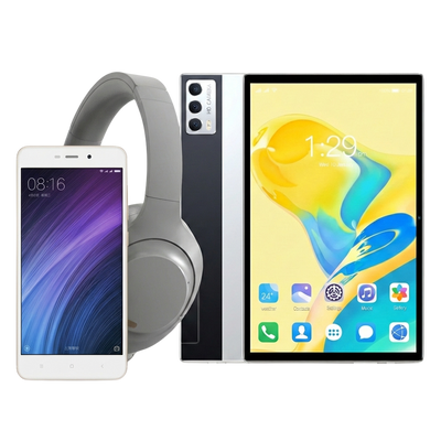 Xiaomi Redmi 4A + Tablet + Headphones