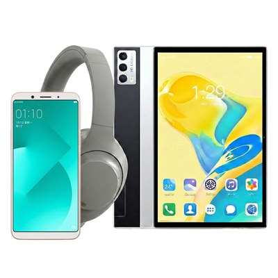 Oppo A83 + Tablet + Headphones